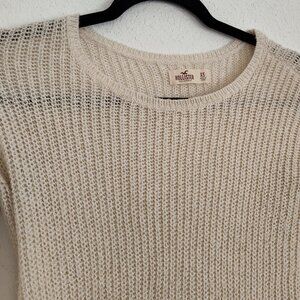 Hollister, Girls Sweater Top, Crewneck, XS